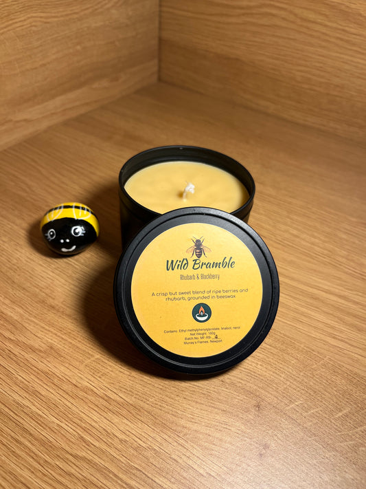 Wild Bramble - Beeswax Candle